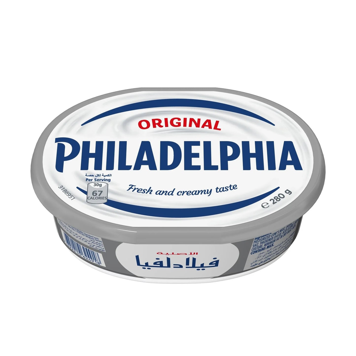 PHILADELPHIA ORIGINAL CREAM CHEESE 280GM
