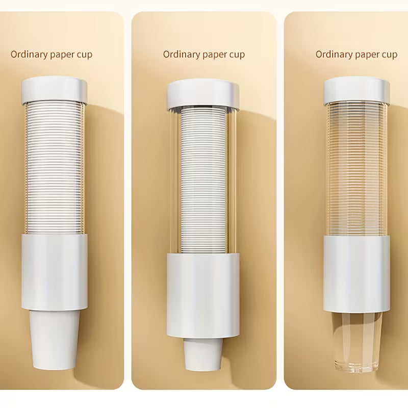 WALL MOUNTED DISPOSABLE CUP PICKER
