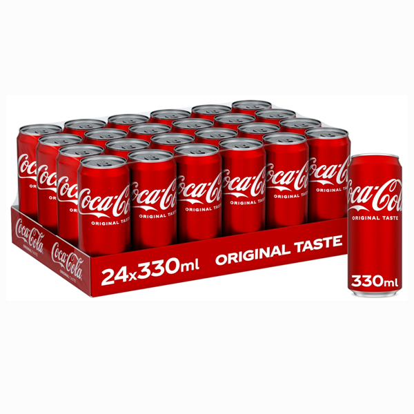 coca cola regular 24 x 33cl