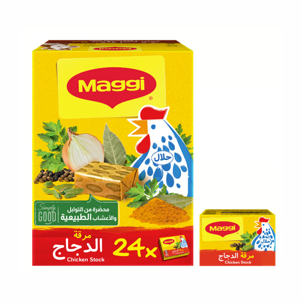 مرق دجاج ماجي 24 × 18 جرام