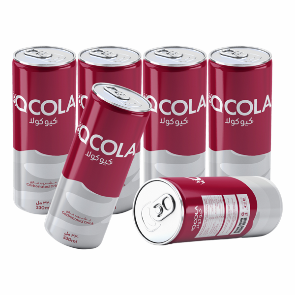 QCOLA مشروب غازي 330MLx 6PCS