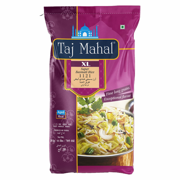TAJ MAHAL SUPER BASMATI RICE-20KG