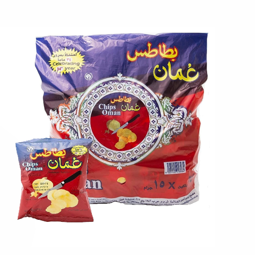 بطاطس عُمان 15 جم * 25 كيس