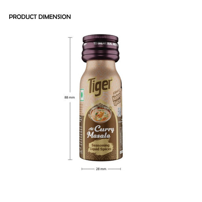 خلاصة وتوابل "تايجر" (Tiger) لخلطة الكاري ماسالا - 18 مل