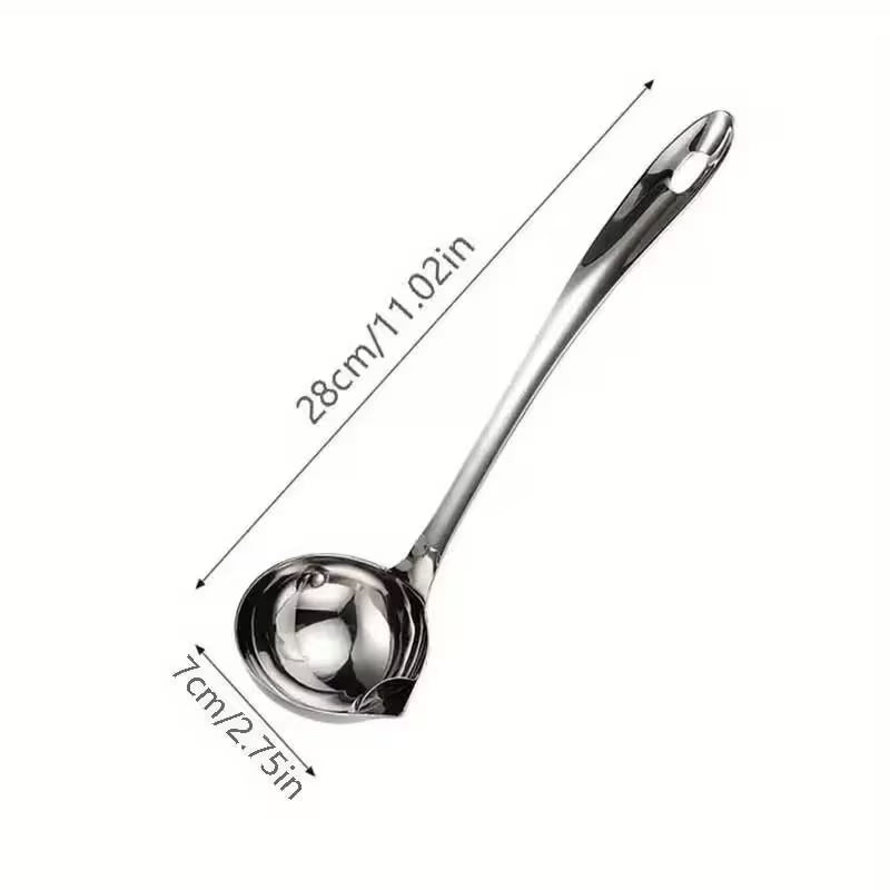 STAINLESS STEEL COLANDER SPOON