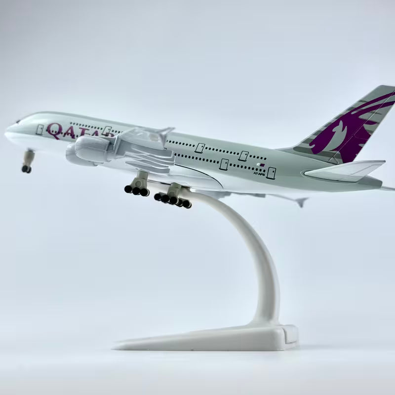 QATAR AIRWAYS A380 SERIES 7.87-INCH MODEL