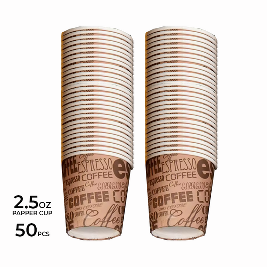 2.5OZ PAPER CUP 50PCS