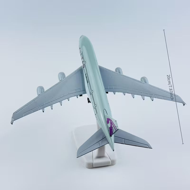 QATAR AIRWAYS A380 SERIES 7.87-INCH MODEL