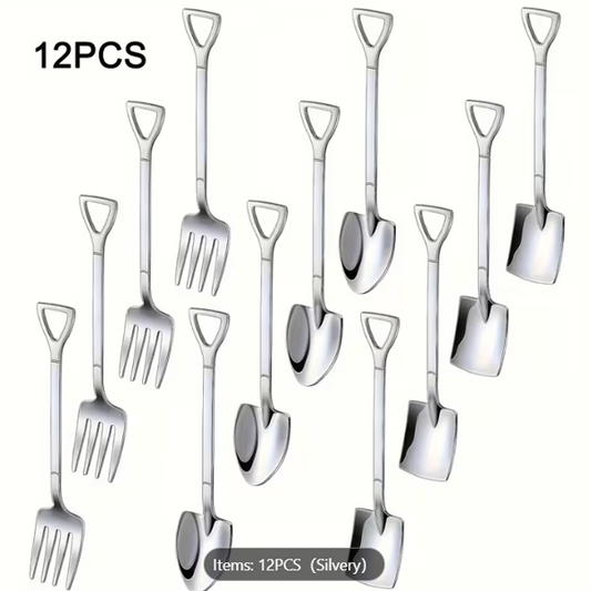 6.1-INCH DESSERT MINI SPOONS 12PCS SET