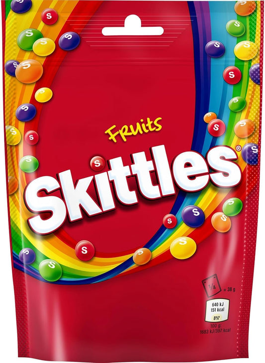 SKITTLES ORIGINAL FRUITS CANDY PACK 136GM
