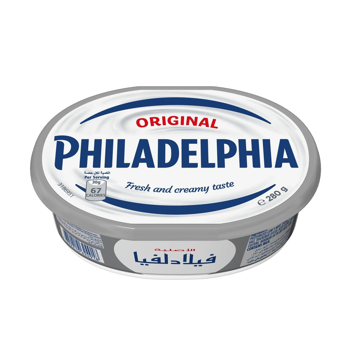 PHILADELPHIA ORIGINAL CREAM CHEESE 280GM