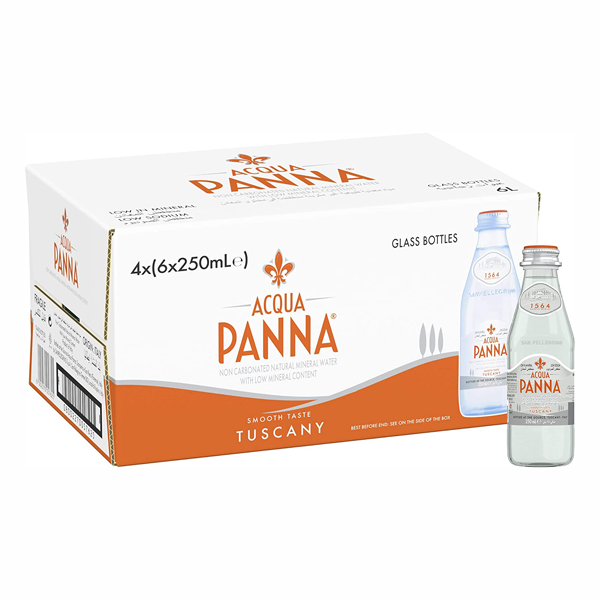 ACQUA PANNA MINERAL NATURAL WATER 24 X 250ML