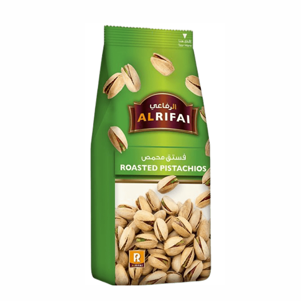 AL RIFAI ROASTED PISTACHIOS 180GM – LAFFAN STORE