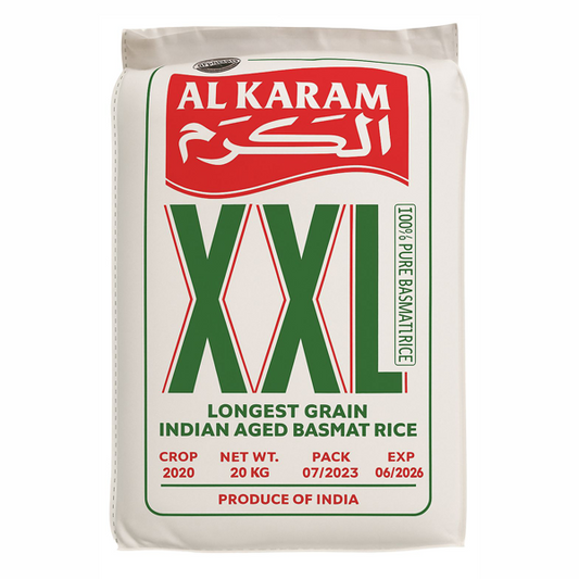 الكرم XXL أرز بسمتي هندي 20 كغ