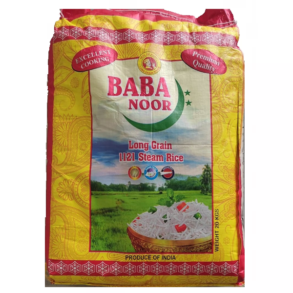 BABA NOOR-1121 BASMATI RICE -20 KG