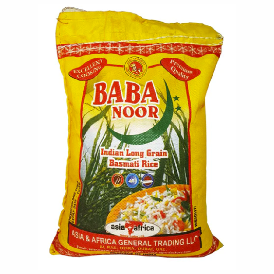 BABA NOOR-1121 BASMATI RICE -5 KG