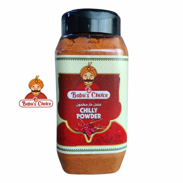 BABU'S CHOICE CHILLY POWDER-300GM