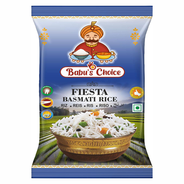 BABU'S CHOICE FIESTA BASMATI RICE-4KG