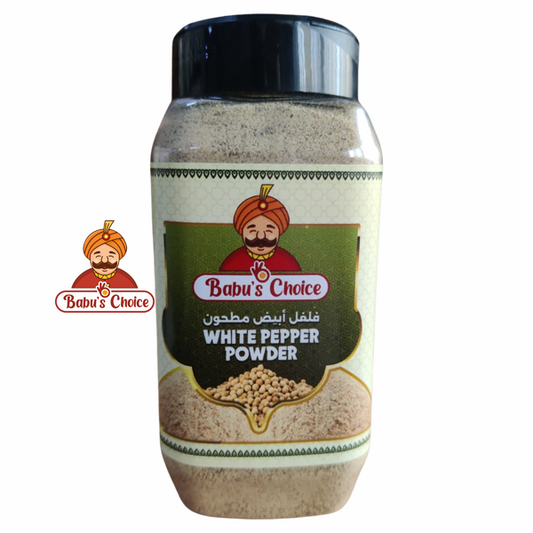 BABU'S CHOICE WHITE PEPPER POWDER-300GM