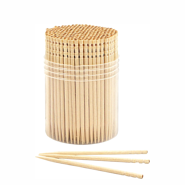 BAMBOO PREMIUM WOODEN ROUND TOOTHPICKS