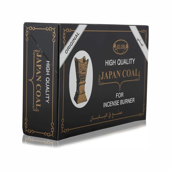 BLOR JAPAN COAL FOR INCENSE BURNER - 60 PIECES