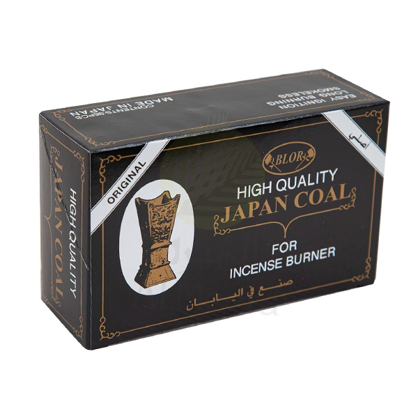 BLOR JAPAN COAL FOR INCENSE BURNER - 60 PIECES