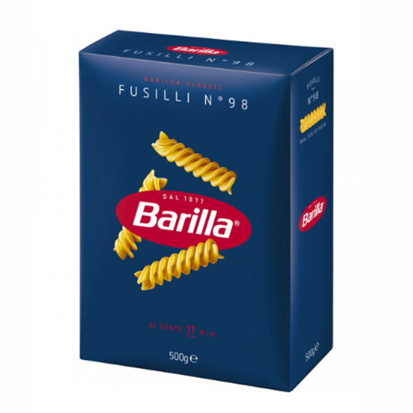 BARILLA FUSILLI PASTA 500 G