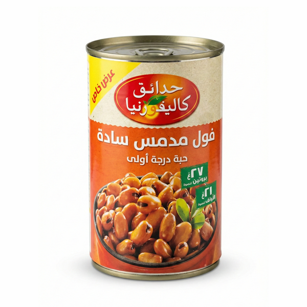 CALIFORNIA GARDEN PLAIN MEDAMMES, CAN 450G