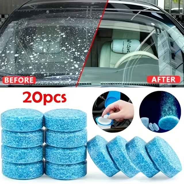 CAR WINDSHIELD WASHER TABLETS 20 PCS