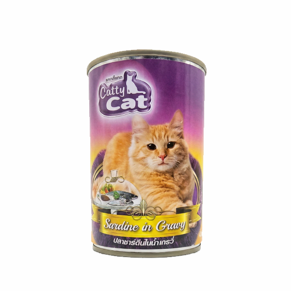 CATTY CAT SARDINE IN GRAVY 400.GM