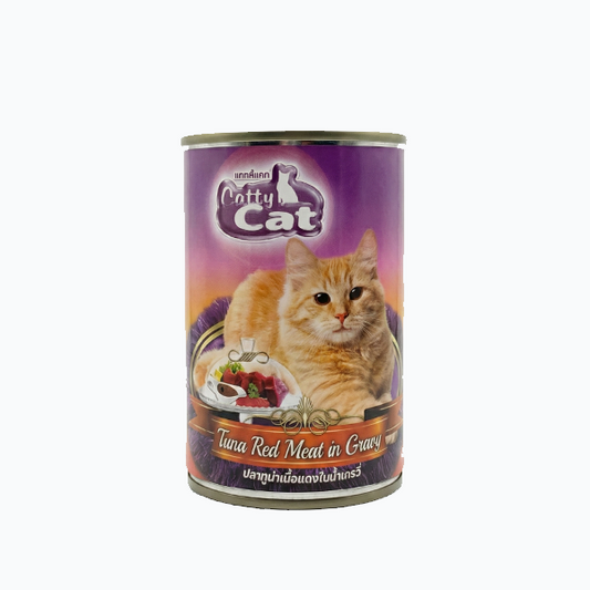 CATTY CAT TUNA RED MEAT IN GRAVY 400.GM