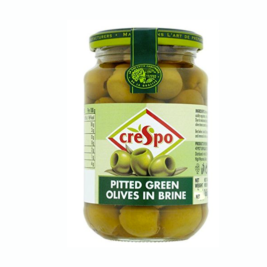 CRESPO PITTED GREEN OLIVE 700GM