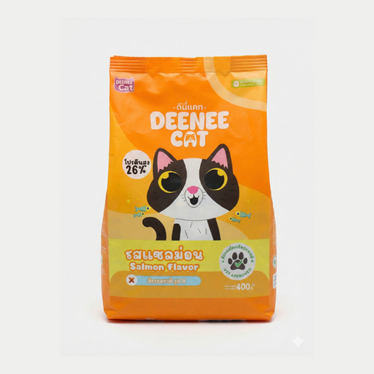DEENEE CAT SALMON FLAVOUR 400.GM