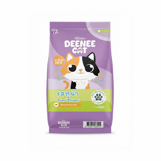 DEENEE CAT TUNA FLAVOUR 400.GM