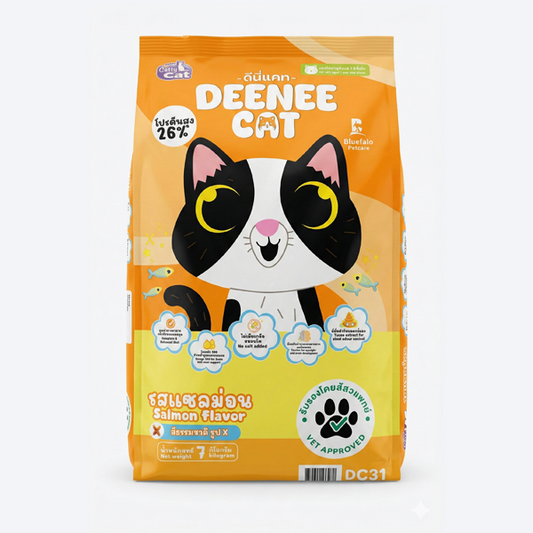 DEENEE CAT SALMON FLAVOUR 7KG