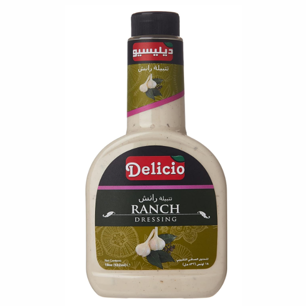 DELICIO RANCH DRESSING 532ML