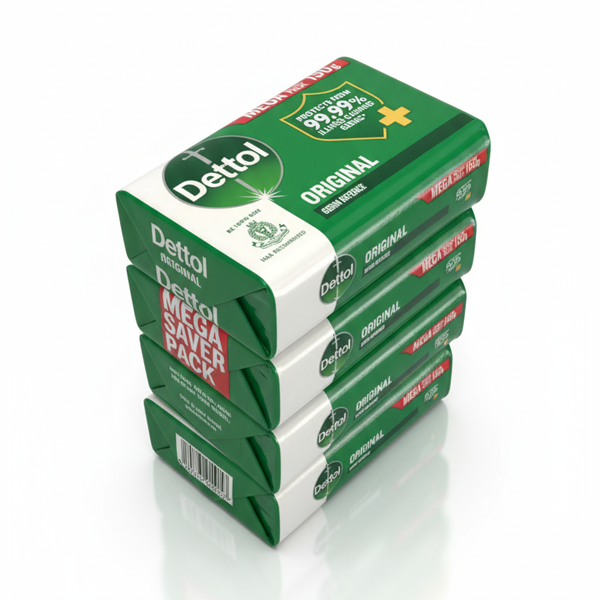 DETTOL ORIGINAL SOAP 150GMx4PCS