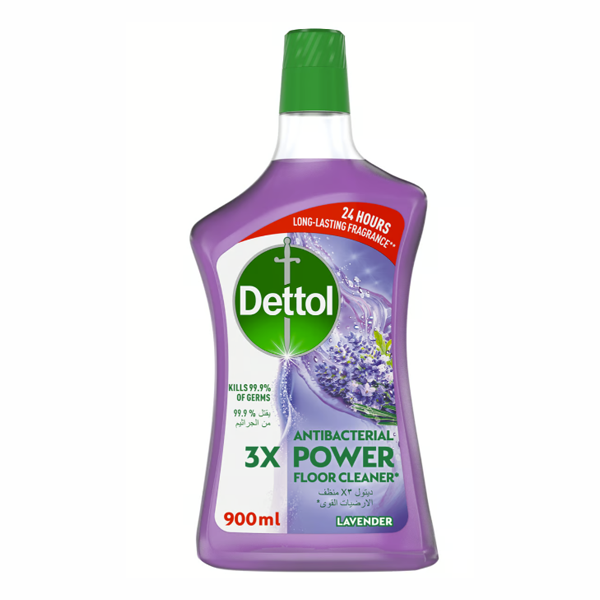 ديتول منظف الأرضيات القوي المضاد للبكتيريا  900ml