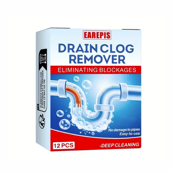 DRAIN CLOG REMOVER TABLETS 12PCS