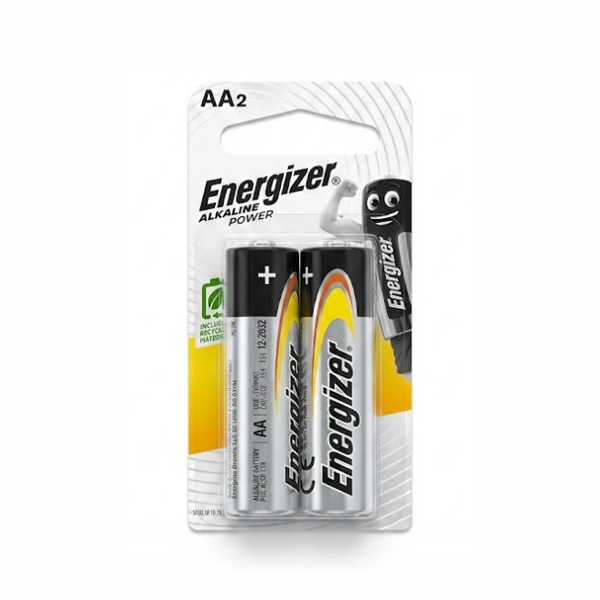 ENERGIZER MAX AA ALKALINE BATTERY 2PCS
