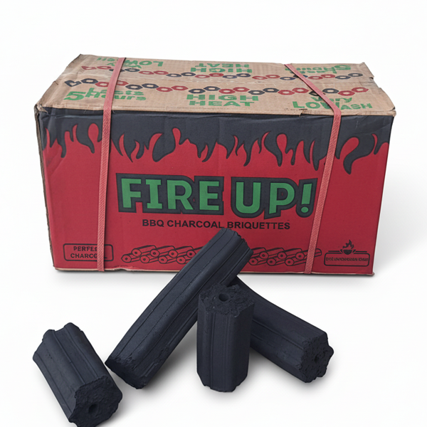 FIRE UP BBQ CHARCOAL 10KG
