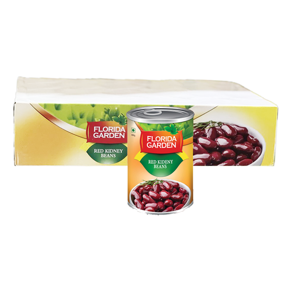 FLORIDA GARDEN - RED KIDNEY BEANS 400GM x 24