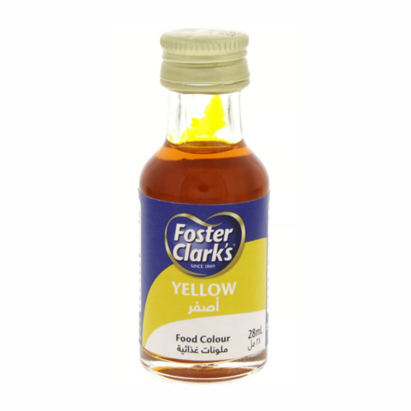 FOSTER CLARK'S YELLOW FOOD COLOR 28 ML