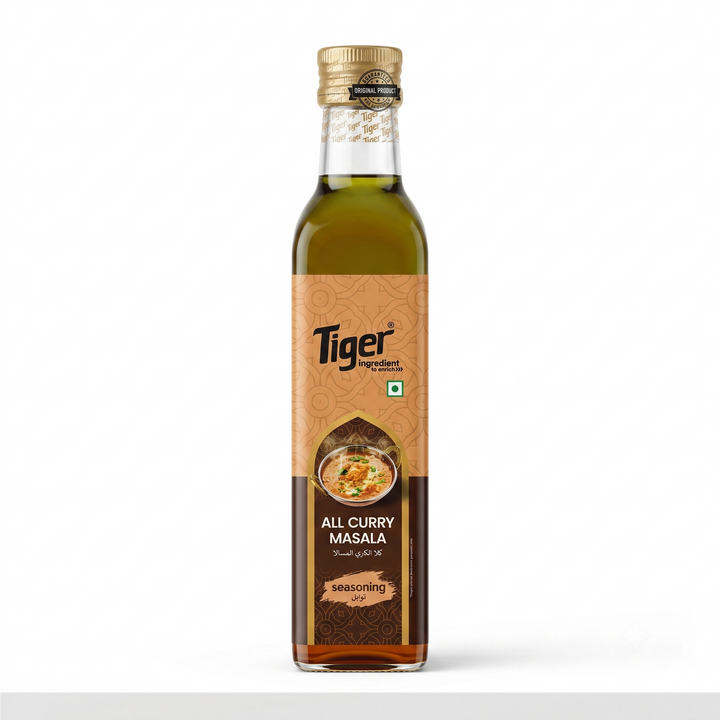 TIGER ALL CURRY MASALA  ESSENCE SEASONING SPICES - 250ML