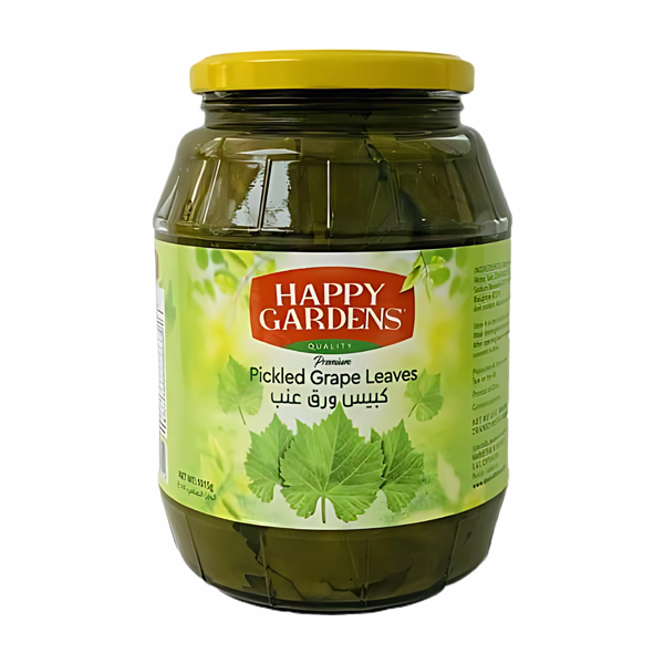 HAPPY GARDENS PICKLED GRAPE LEAVES 1015GM