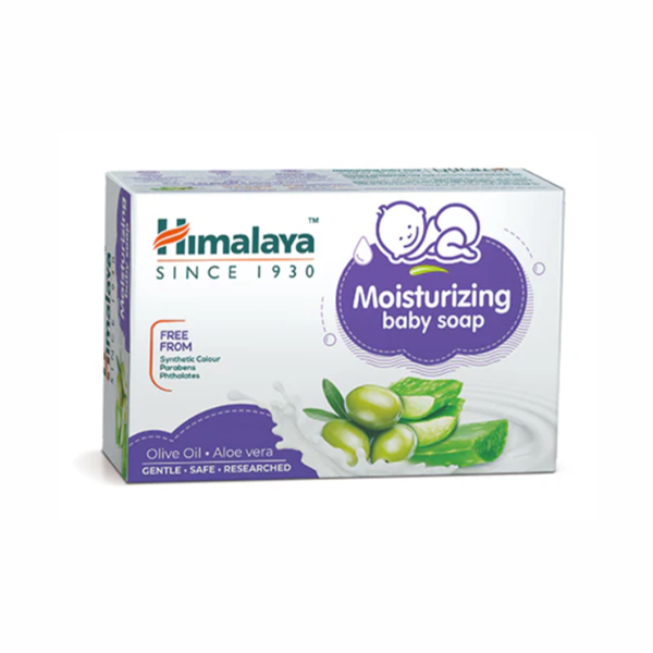 HIMALAYA MOISTURIZING BABY SOAP 125GM