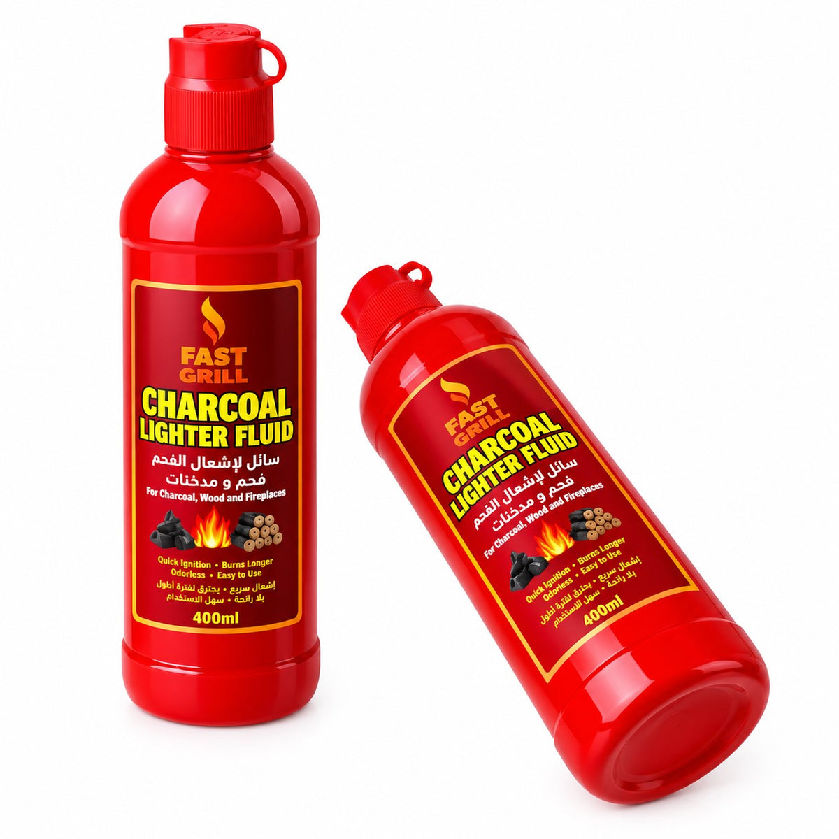 CHARCOAL LIGHTER FLUID 400ML