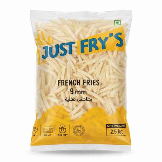JUST FRY'S FRENCH FRIES 9MM -2.5KG