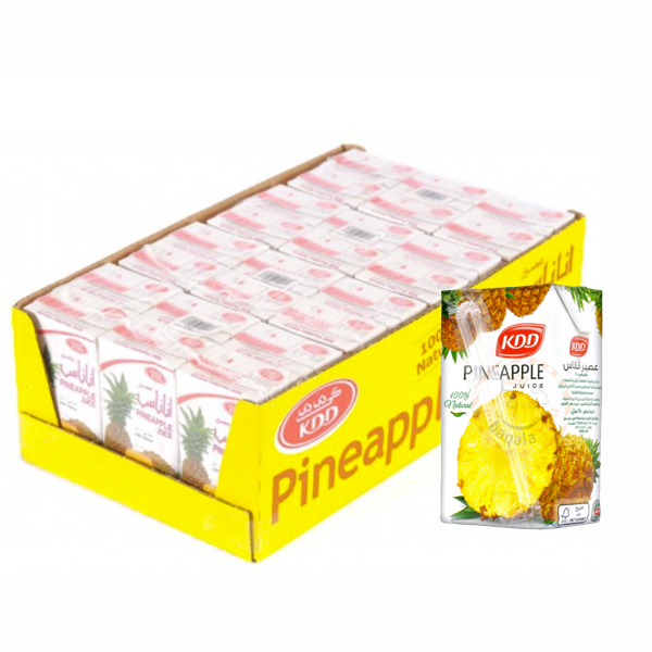 KDD PINENAPLE JUICE 250ML x 24