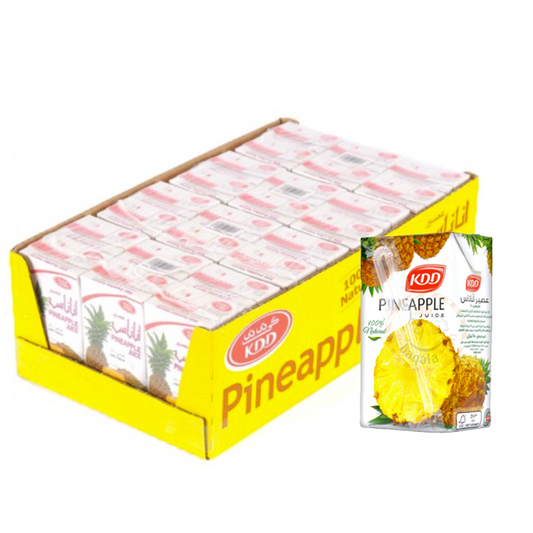 KDD PINENAPLE JUICE 250ML x 24